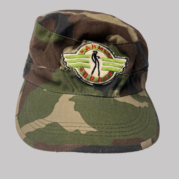 Army Brat Hat Patch Youth Military Cadet Small‎ BDU Embroidered Cap - Picture 1 of 7